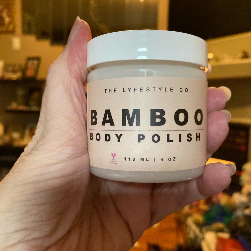 Bamboo Body Polish.  Brand new sealed!